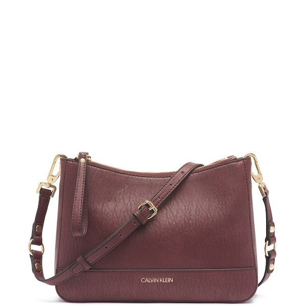 Calvin Klein Elaine Crossbody Merlot
