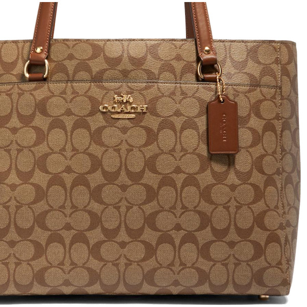 Addison tote in signature canvas hotsell