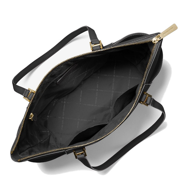 Charlotte Large Saffiano Leather Top Zip Tote Bag Michael Kors Top-zip ...