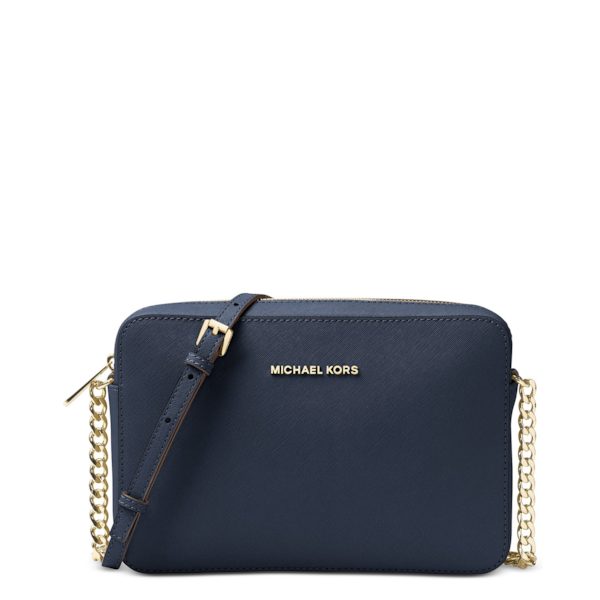 Michael Kors Jet Set Large Saffiano Leather Crossbody - Admiral 