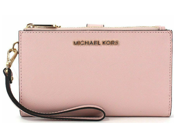 Michael Kors Jet Set Travel Double Zip Wristlet Blossom